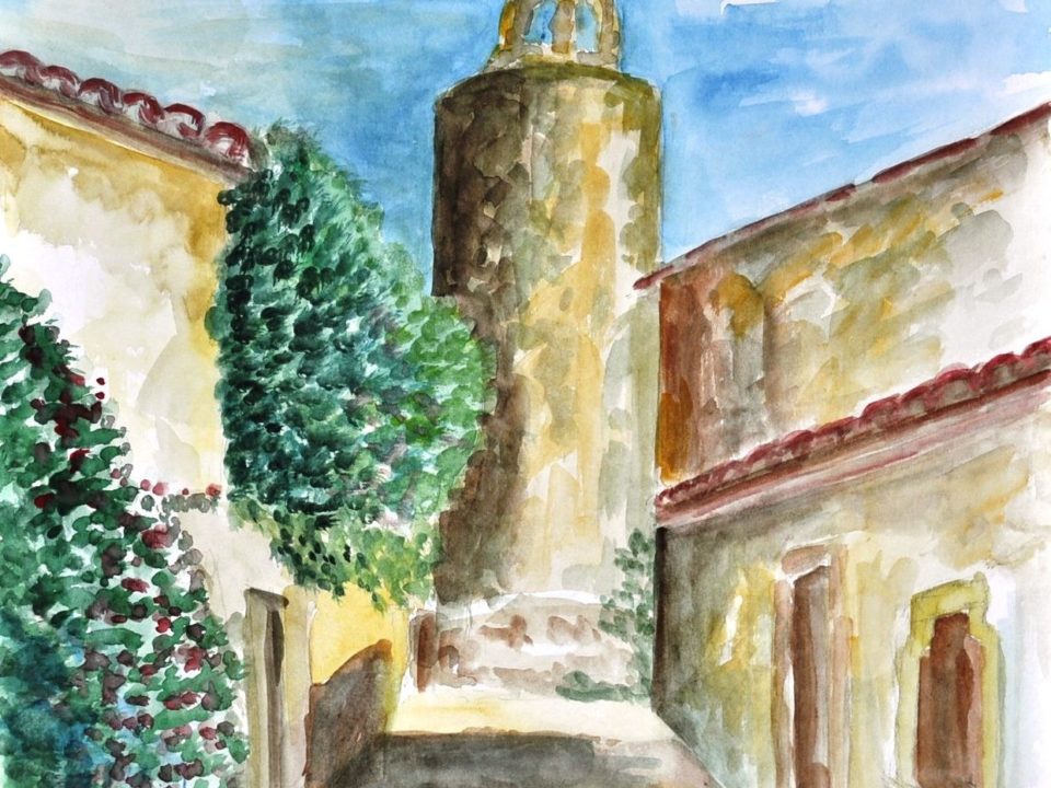 Torre de les Hores ( Stundenturm)