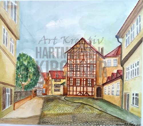 Haindorfsgasse vor der Bombardierung