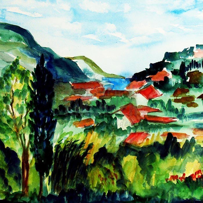 Blick von Campo di Marina