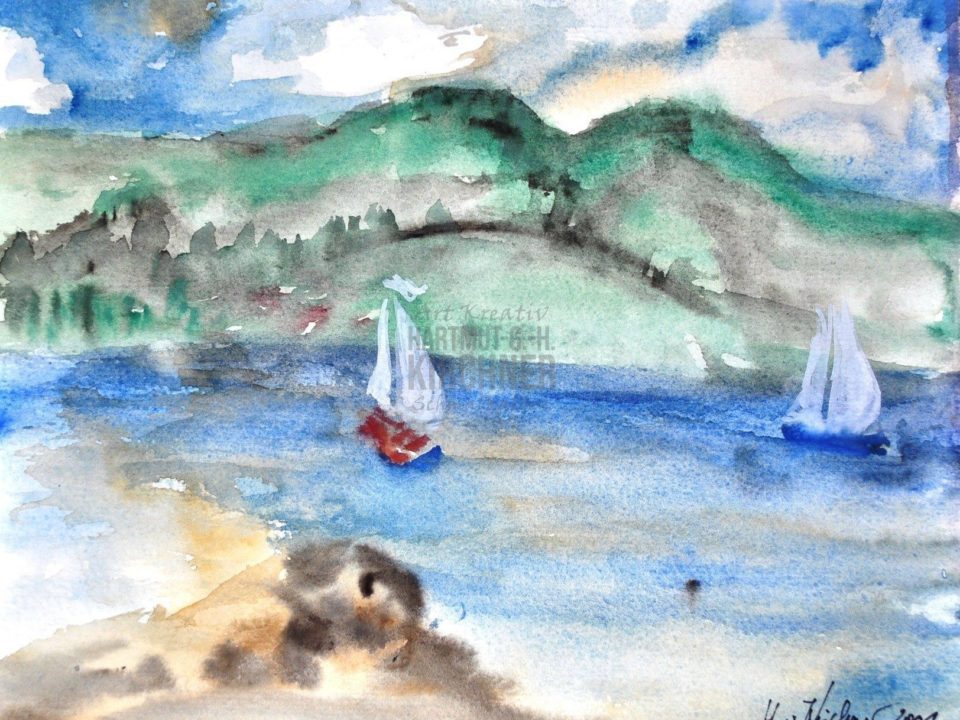 Blick auf den Gardasee