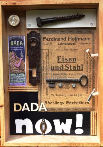 "Dada" Haarstärkendes Kopfwasser, Hommage an Kurt Schwitters