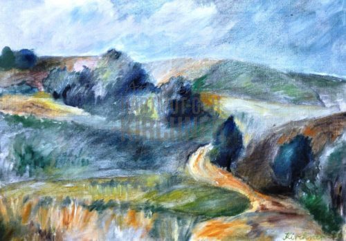 Landschaft bei Feldberg (Mecklenburg)